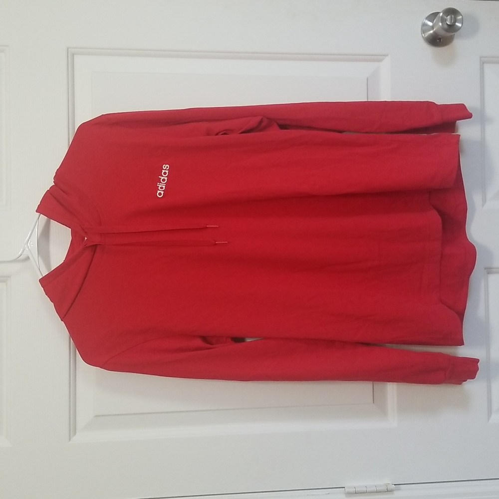 Adidas Hoodie Medium Red